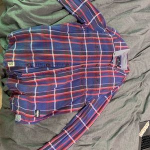 Men’s Long Sleeve Woven Buffalo Shirt